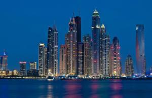 Wider View - Torch Tower - Dubai Marina