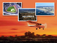 Los Angeles Sunset Flight