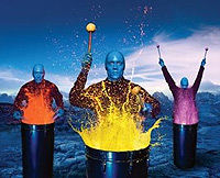 Blue Man Group Show at Universal Orlando Resort