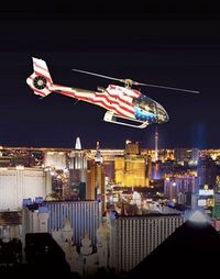 Las Vegas Night Flight by Helicopter with Dinner